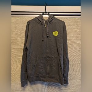 Troegs Nugget Nectar Zip Hoodie, Gray, XL